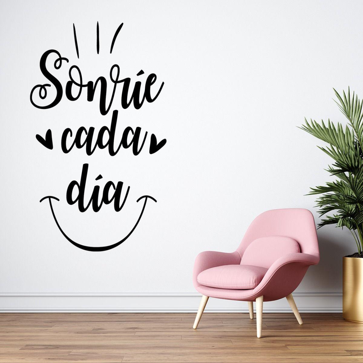 Frase Deco Sonríe Cada Día Vive Cada Instante No.5 FR‑11026-2
