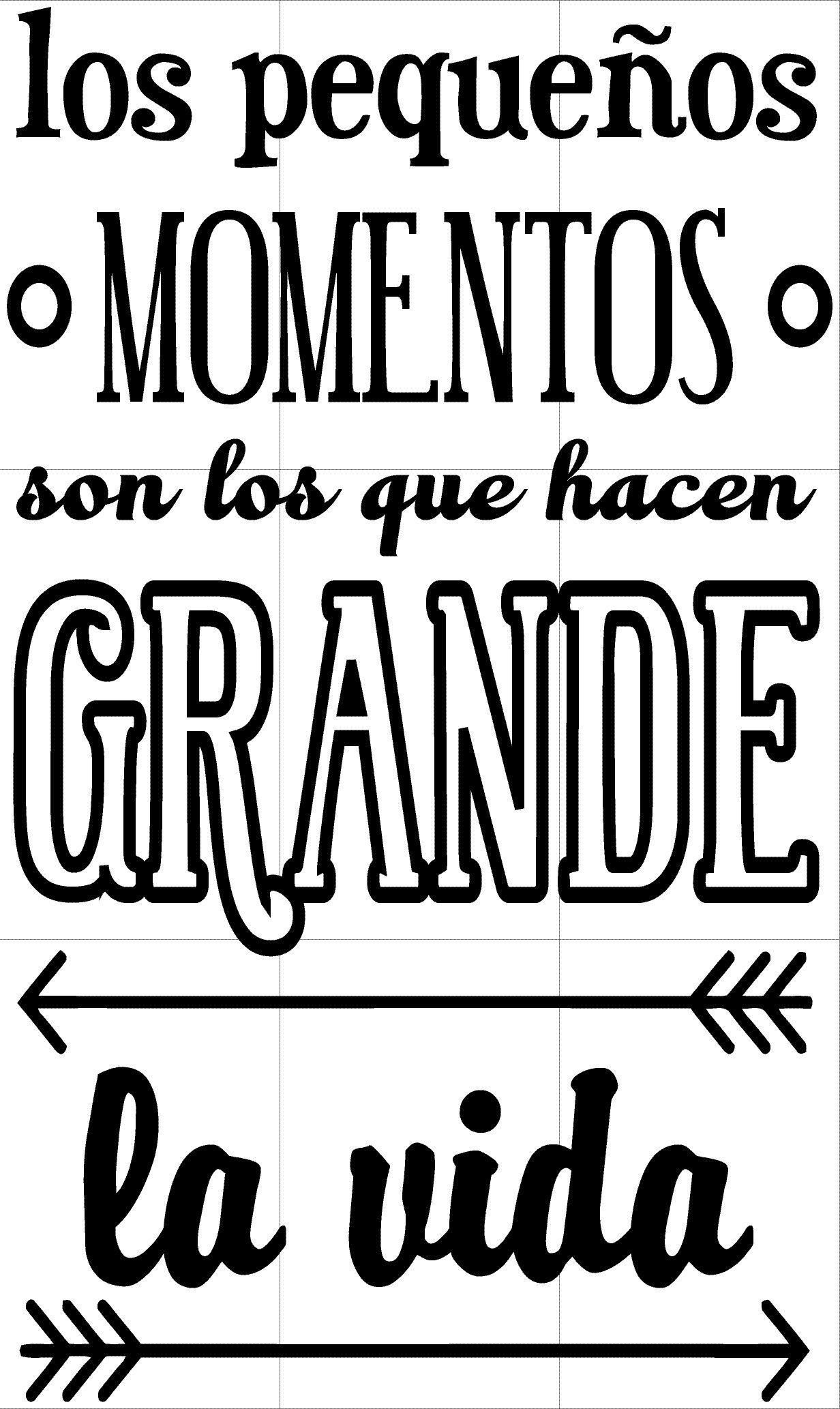 Frase Deco Los Pequeños Momentos Son Los Que FR‑11002-0