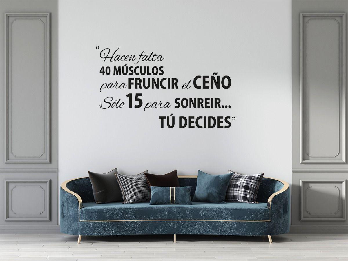 Frase Deco Hacen Falta 40 Músculos FR‑11042-2