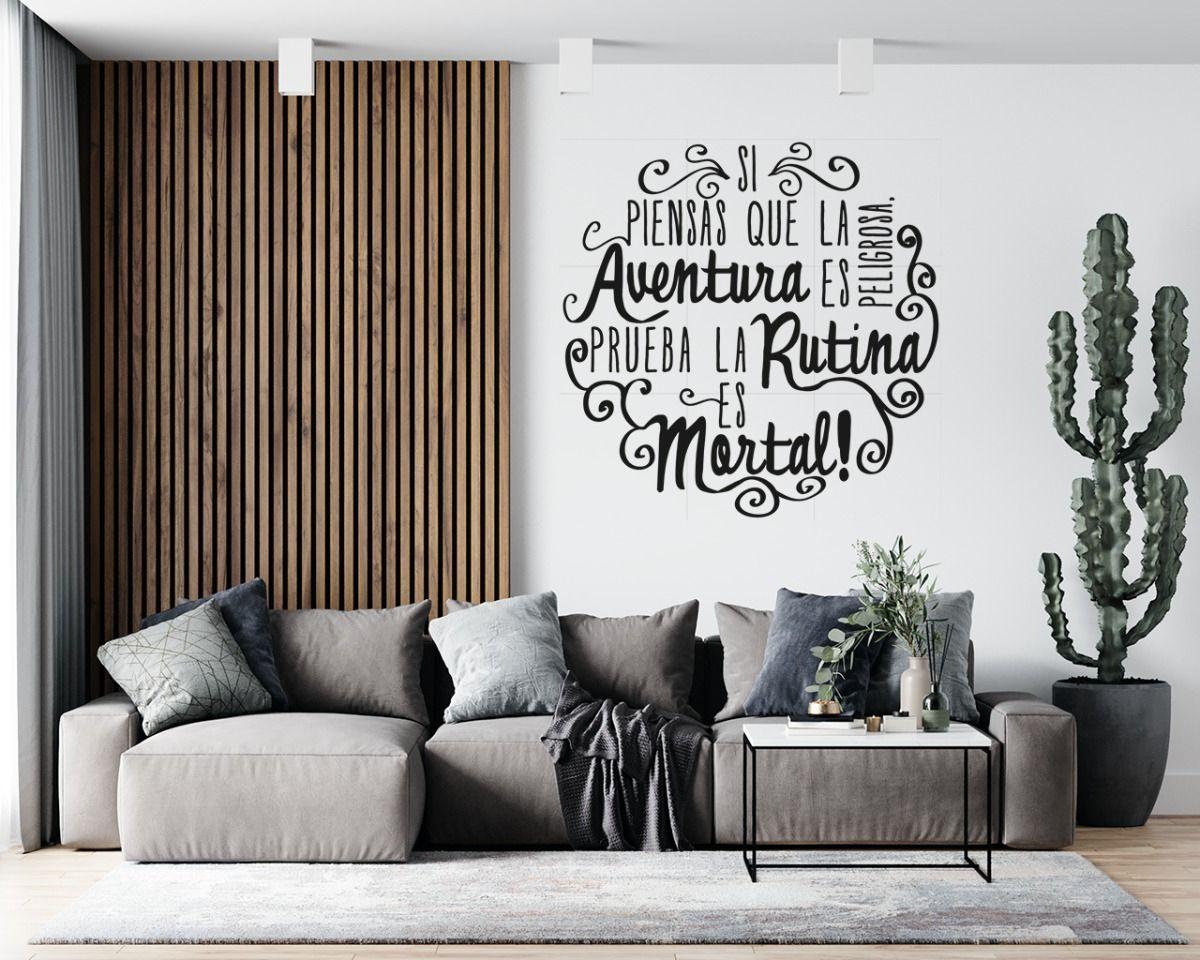 Frase Deco Si Piensas Que La Aventura FR‑11003-2