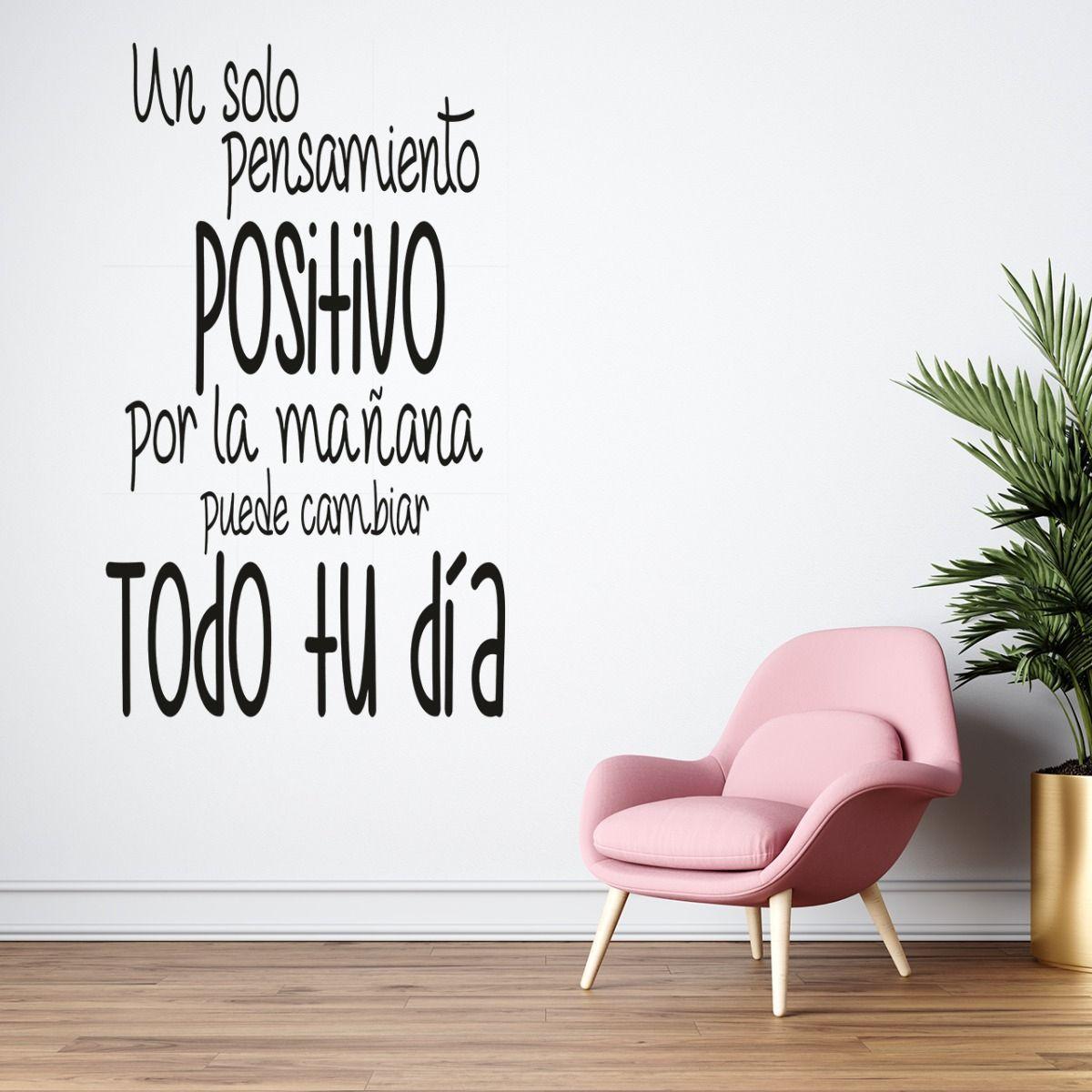 Frase Deco Un Solo Pensamiento Positivo FR‑11005-2