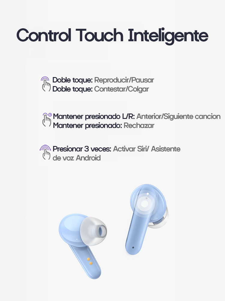 Audífonos Bluetooth Inalambricos In Ear Control Tactil Usams Be16-4