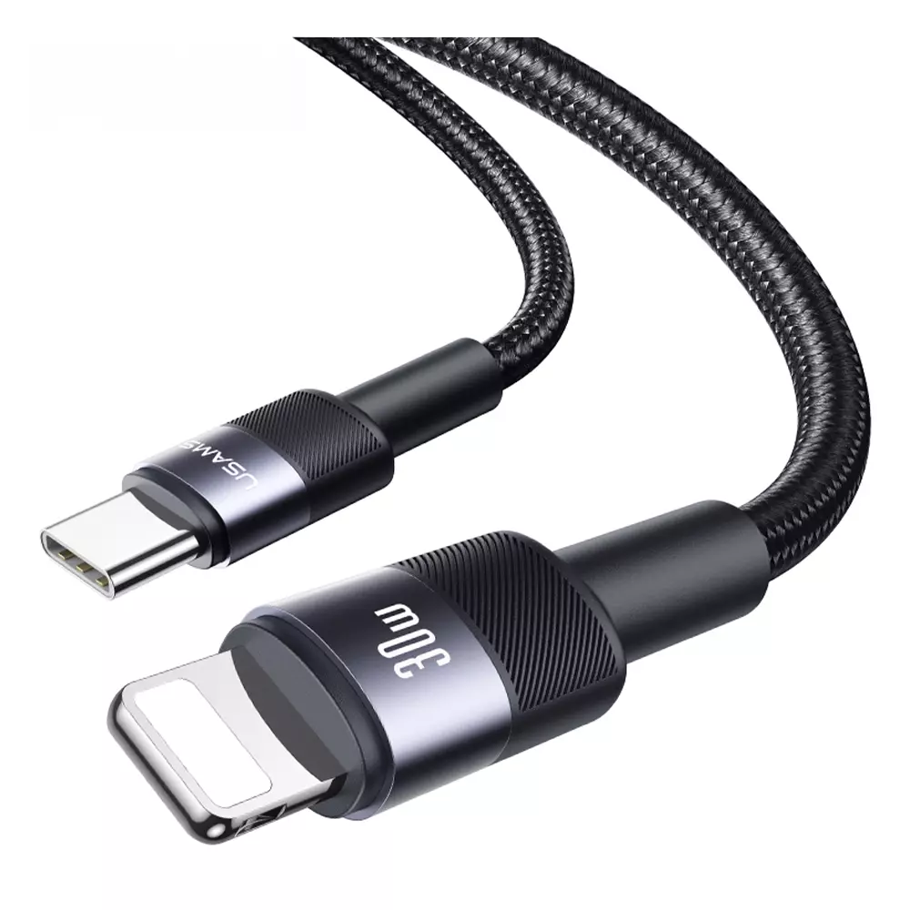 Cable De Carga Rapida Para iPhone Usb-c 30w 1,2m Usams Sj729-2