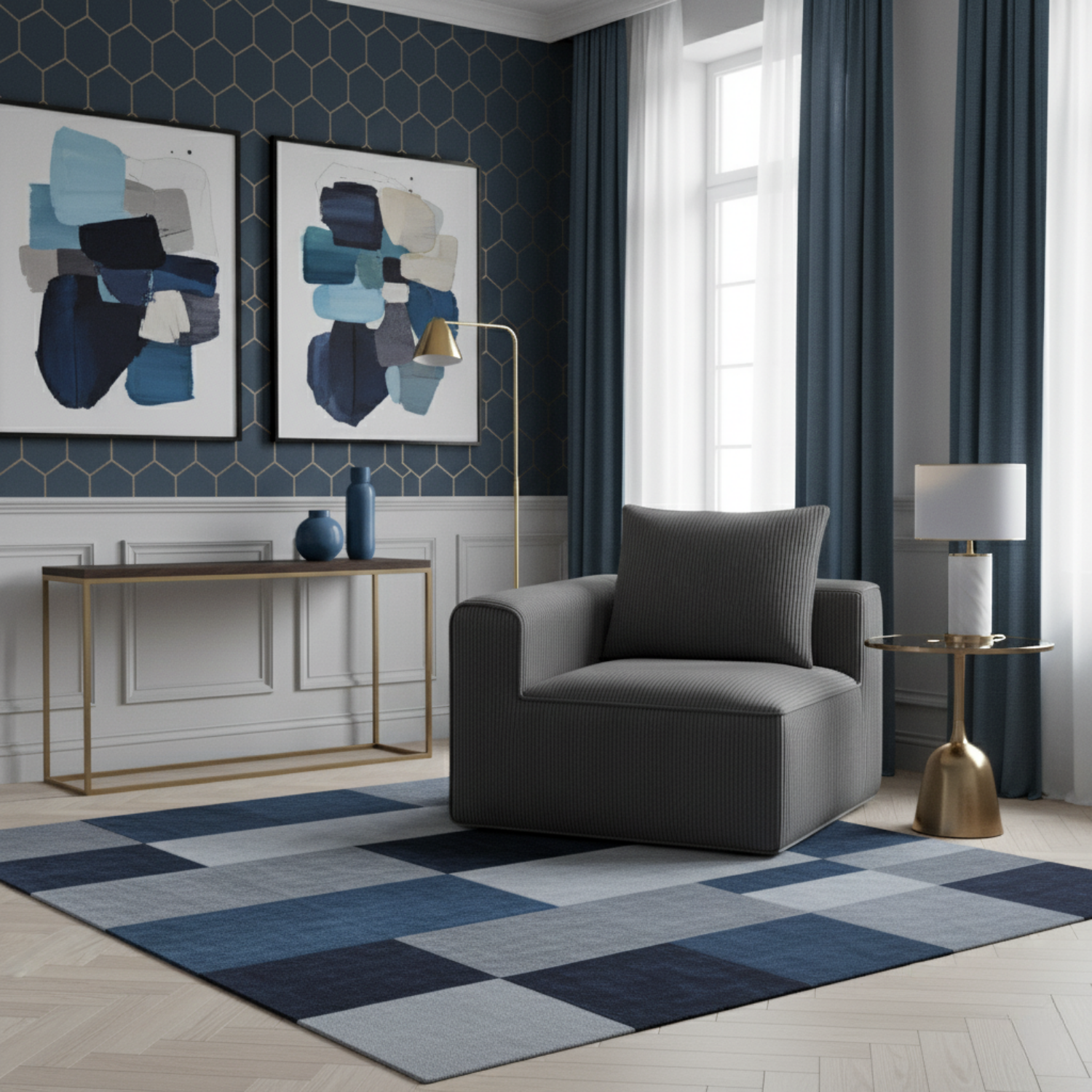 Sillón Loop Corner Izquierdo | Espuma Comprimida |97x58x97 L1-2