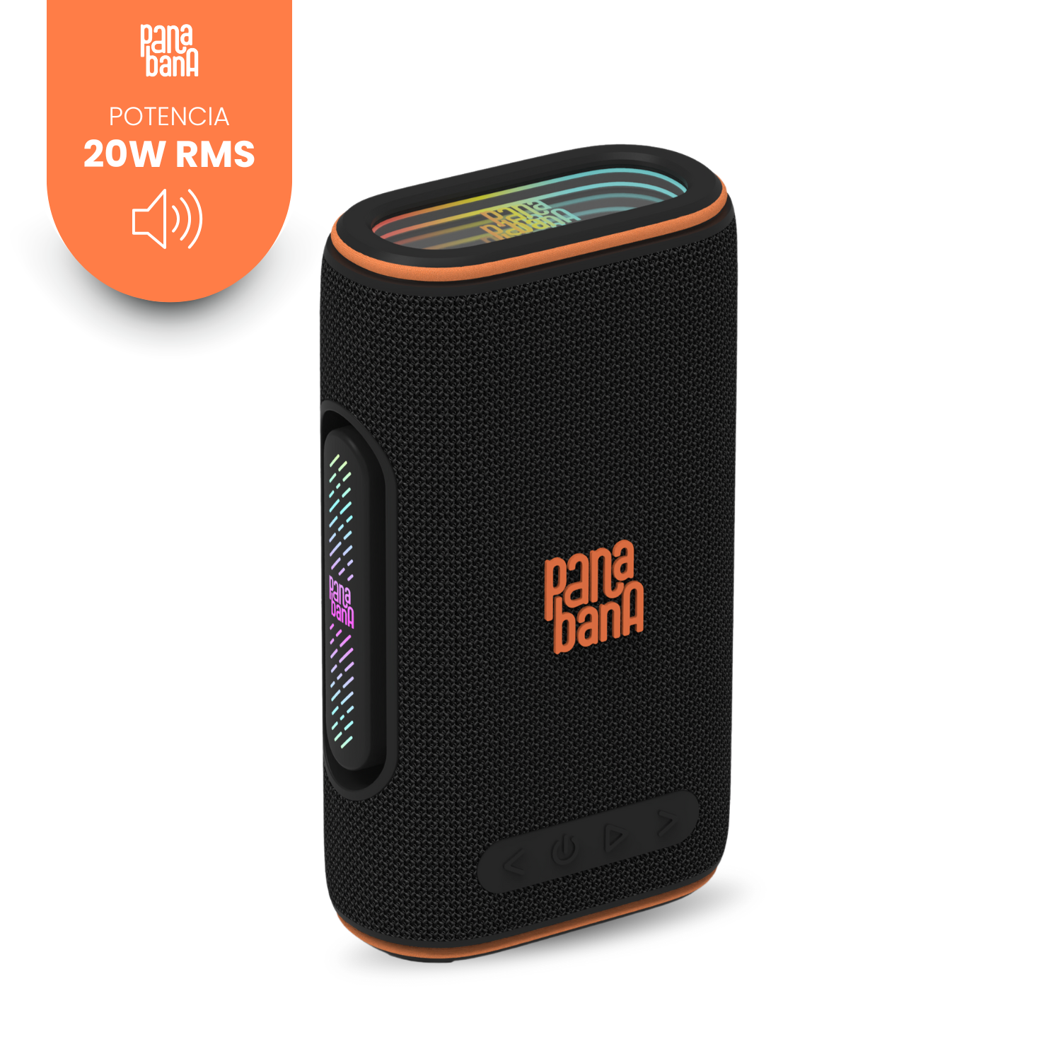 Pack 2x - Parlantes Bluetooth Panabana Onda 20w-4