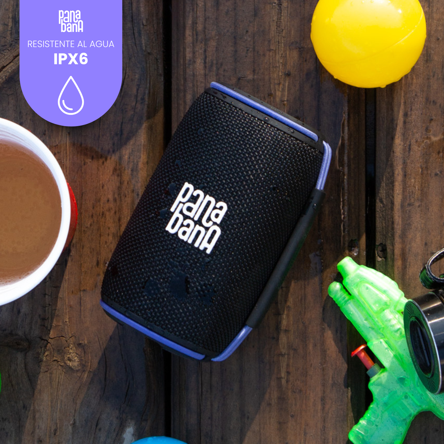 Parlante Bluetooth Panabana Flow 10W BSP1085-5