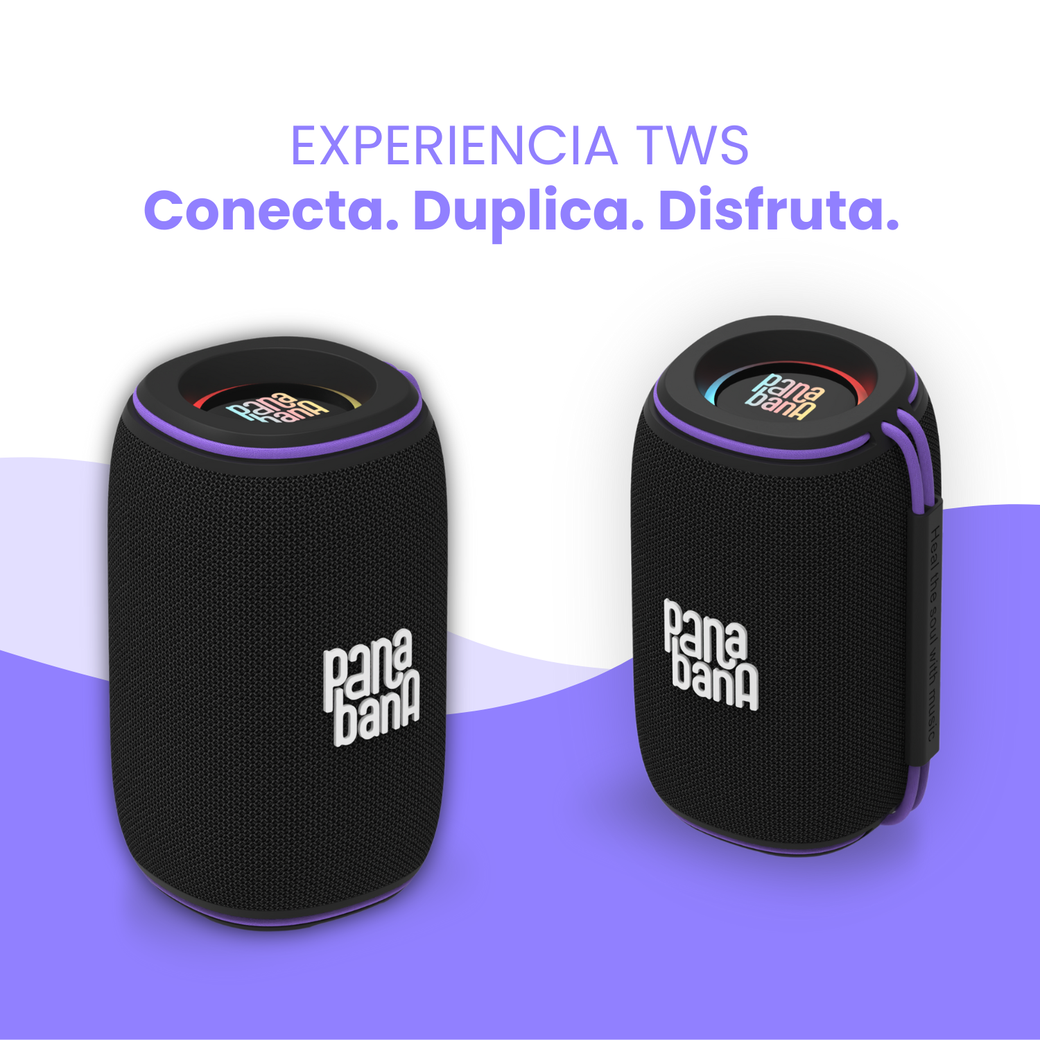 Parlante Bluetooth Panabana Flow 10W BSP1085-7