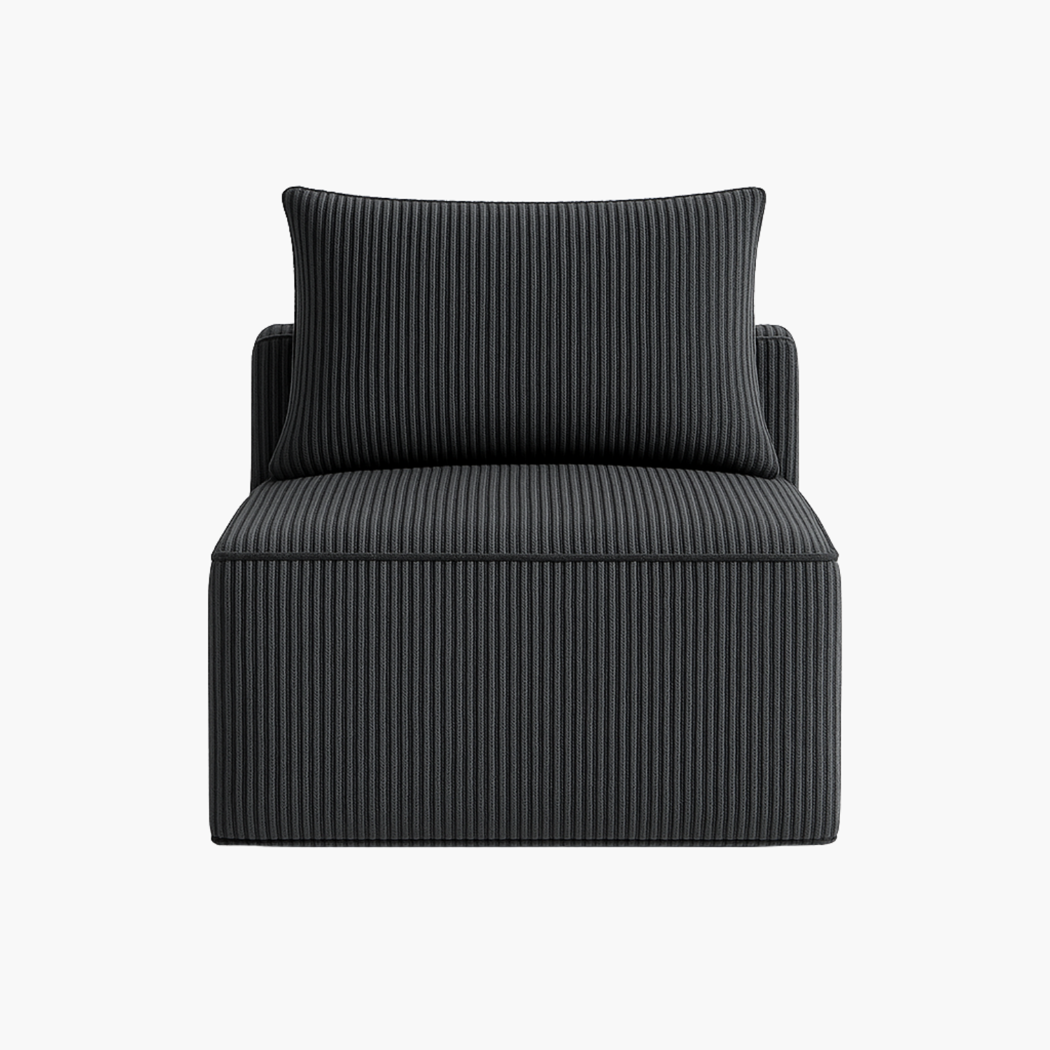 Sofa Loop Central | Espuma Comprimida |76x58x97 Azul Grafito A2-2