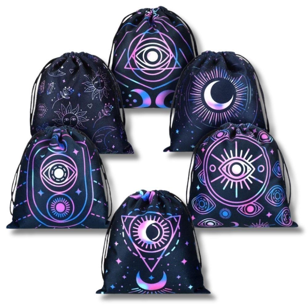 Bolsa de Terciopelo Ojo Protector Triángulo-2