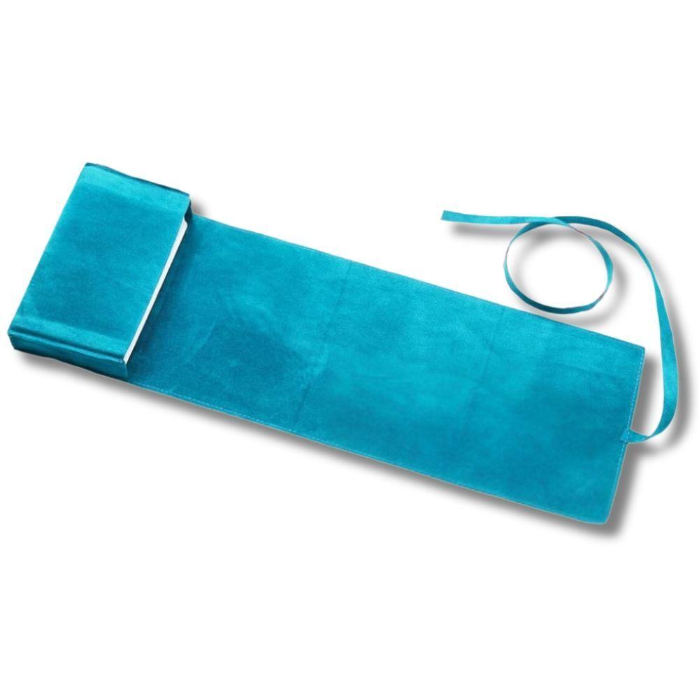 Bolsa, Paño Terciopelo Celeste-0