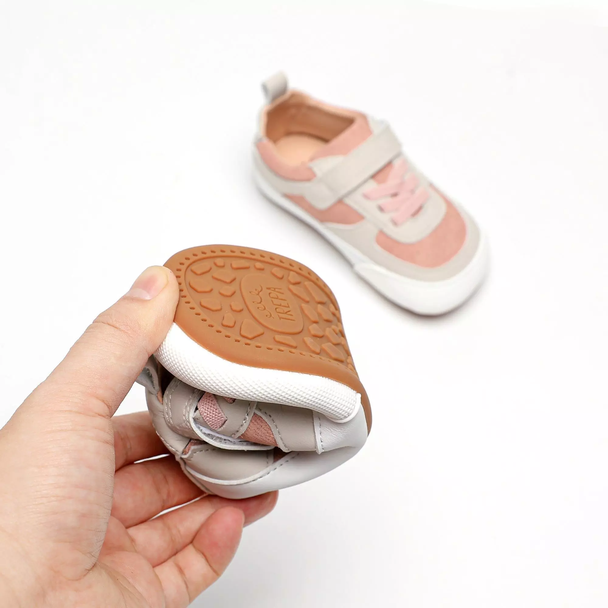 Zapatillas Ergonómicas Infant Vintage - Rosado Jeans-1