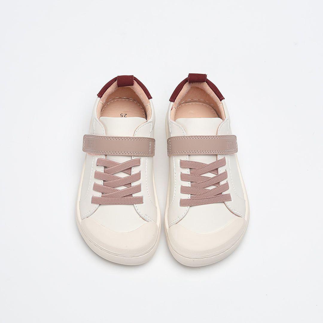Zapatillas Ergonómicas Toddler Urban - Blanco Burdeo-1