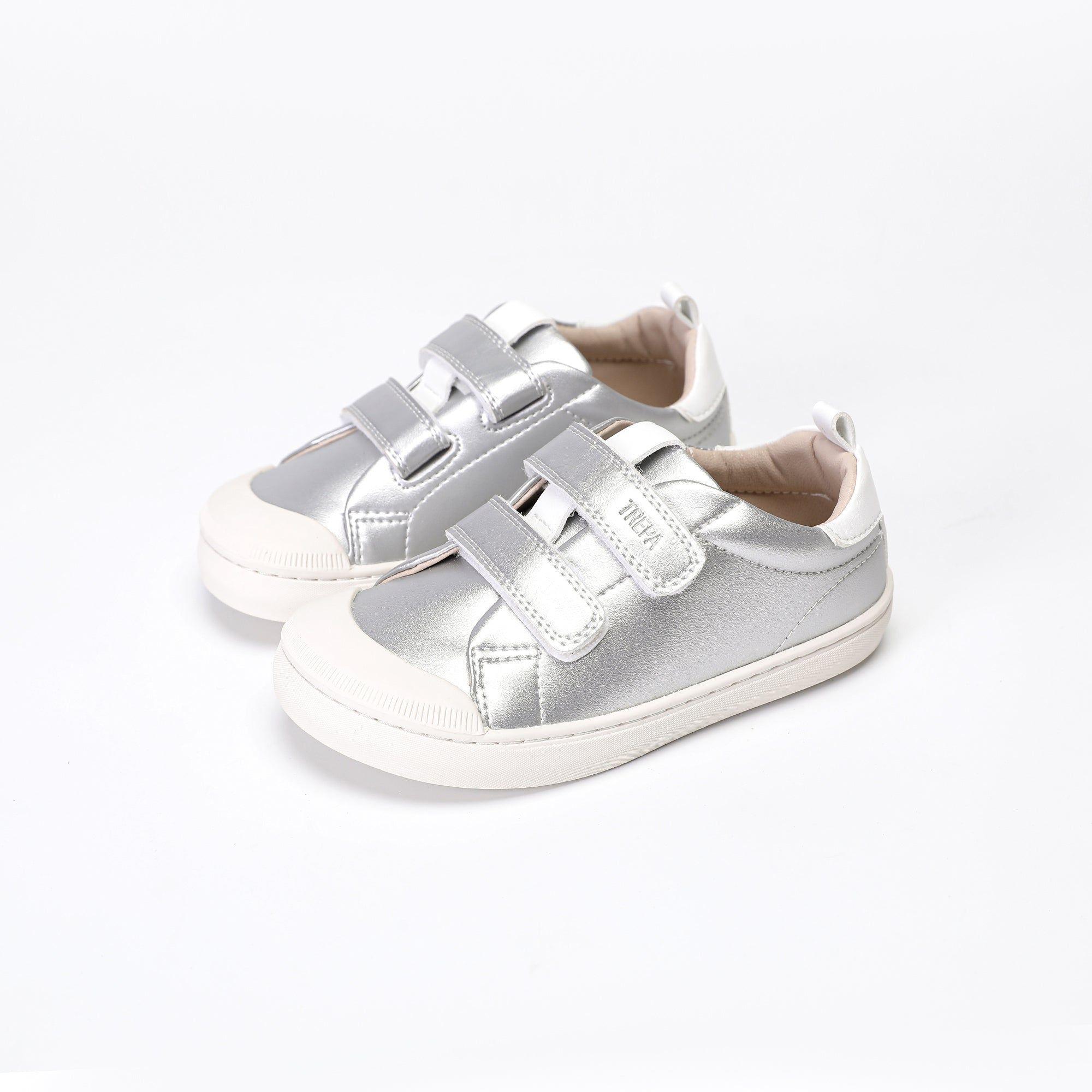 Zapatillas Ergonómicas Kids Classic - Plateado-0