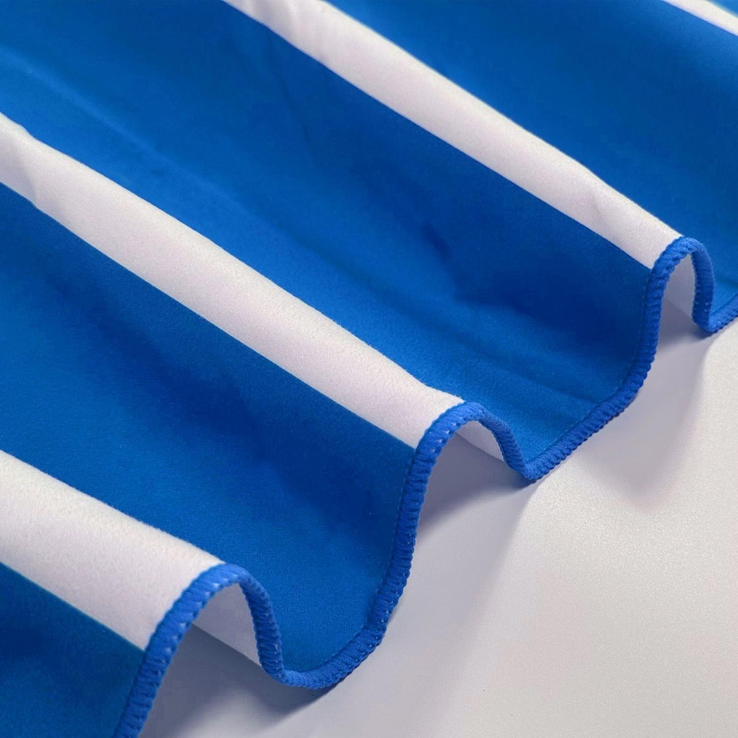 2 Toallas Xl De Microfibra 90x200 Cm Secado Rápido Playa Viaje-5