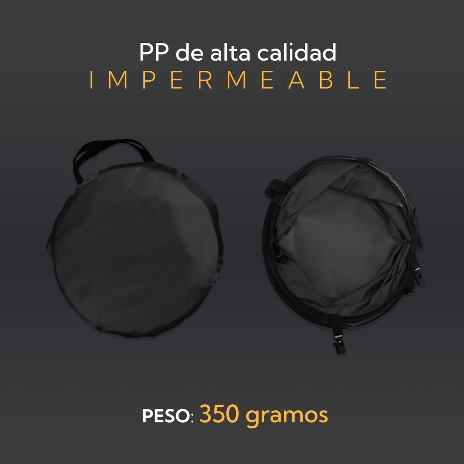 Canasto Ropa Sucia Plegable Multiuso Negro 130 Unidades-3