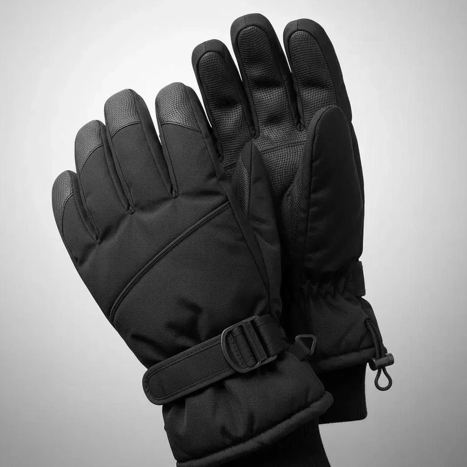 Guantes De Nieve Térmicos Impermeables Touchscreen Para Ski Snowboard Invierno-4