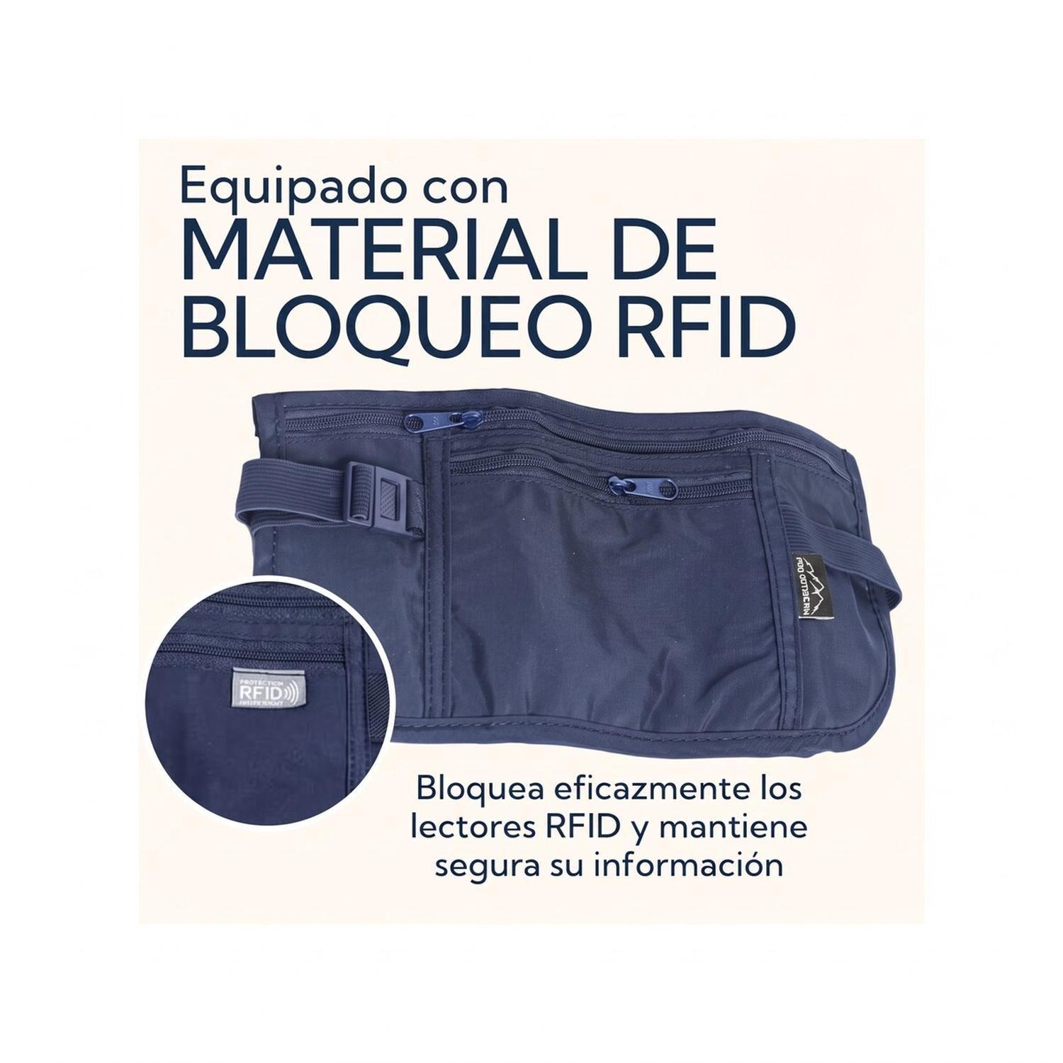 Banano Para Viajes Pro Outdoor Azul-5