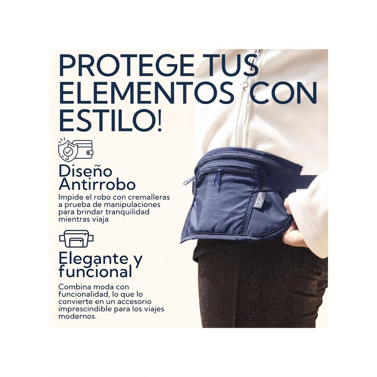 Banano Para Viajes Pro Outdoor Azul-6