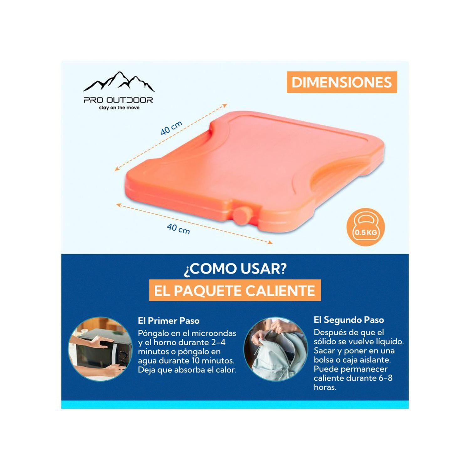 Pack 2x280 Gramos Hot Pro Outdoor Calentador De Alimentos-8