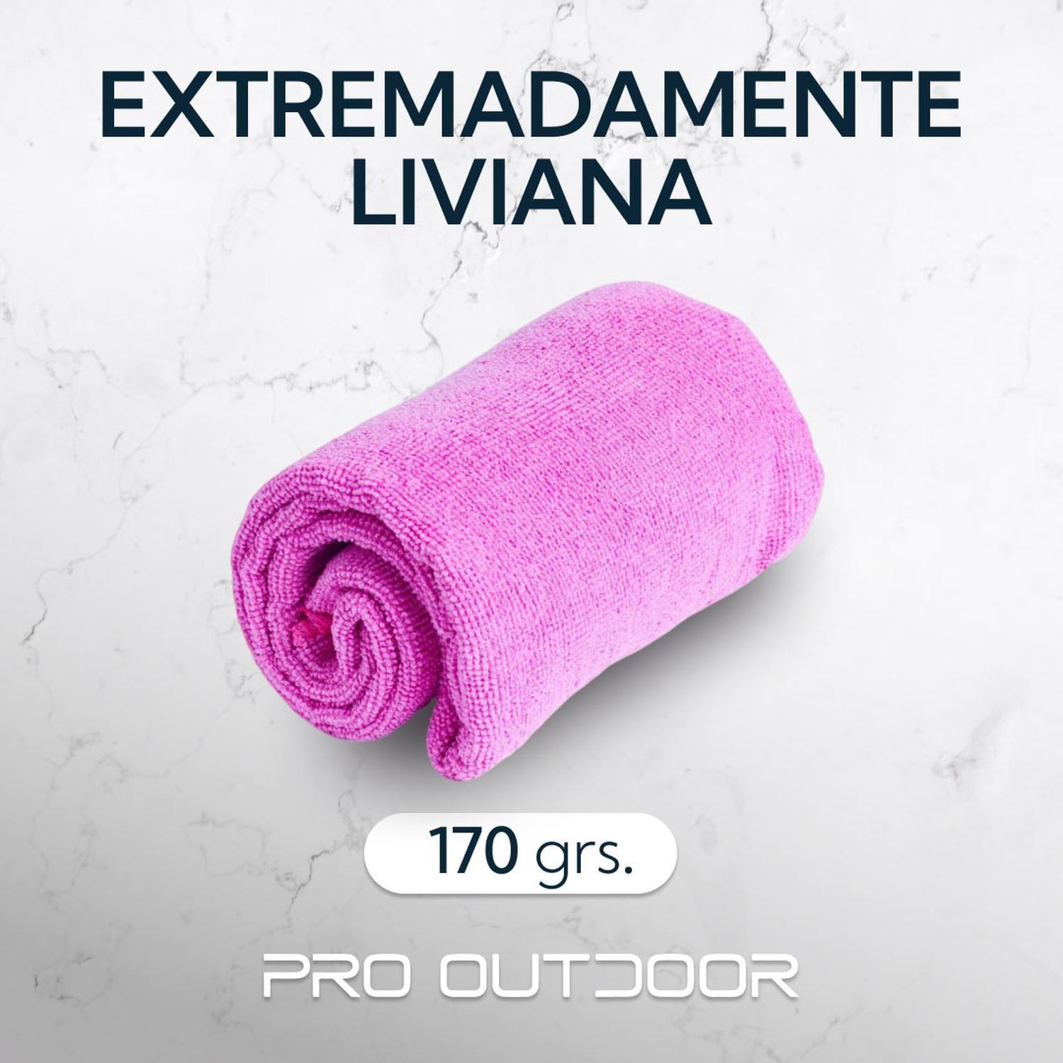 Toalla Microfibra Terry Morada-3