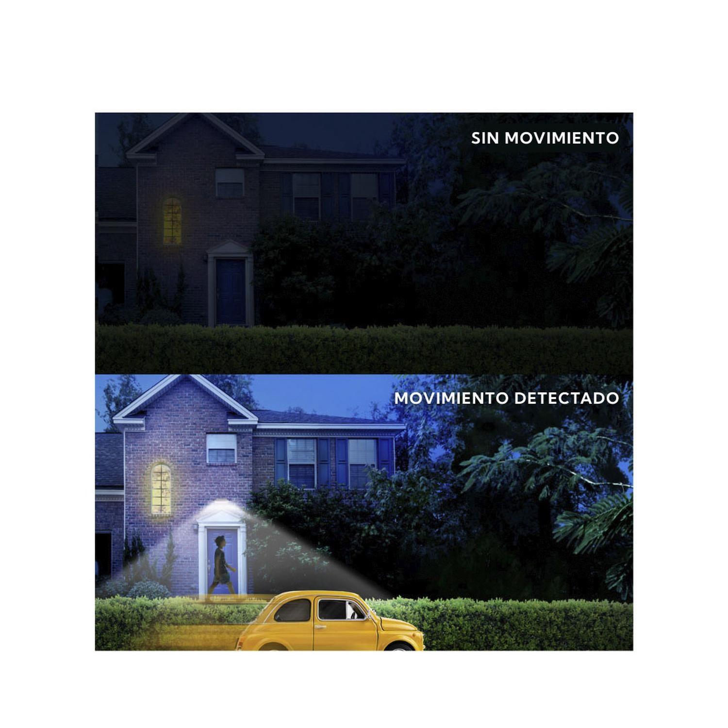 Aplique Luz Led Solar Con Sensor De Movimiento Contra Agua-6