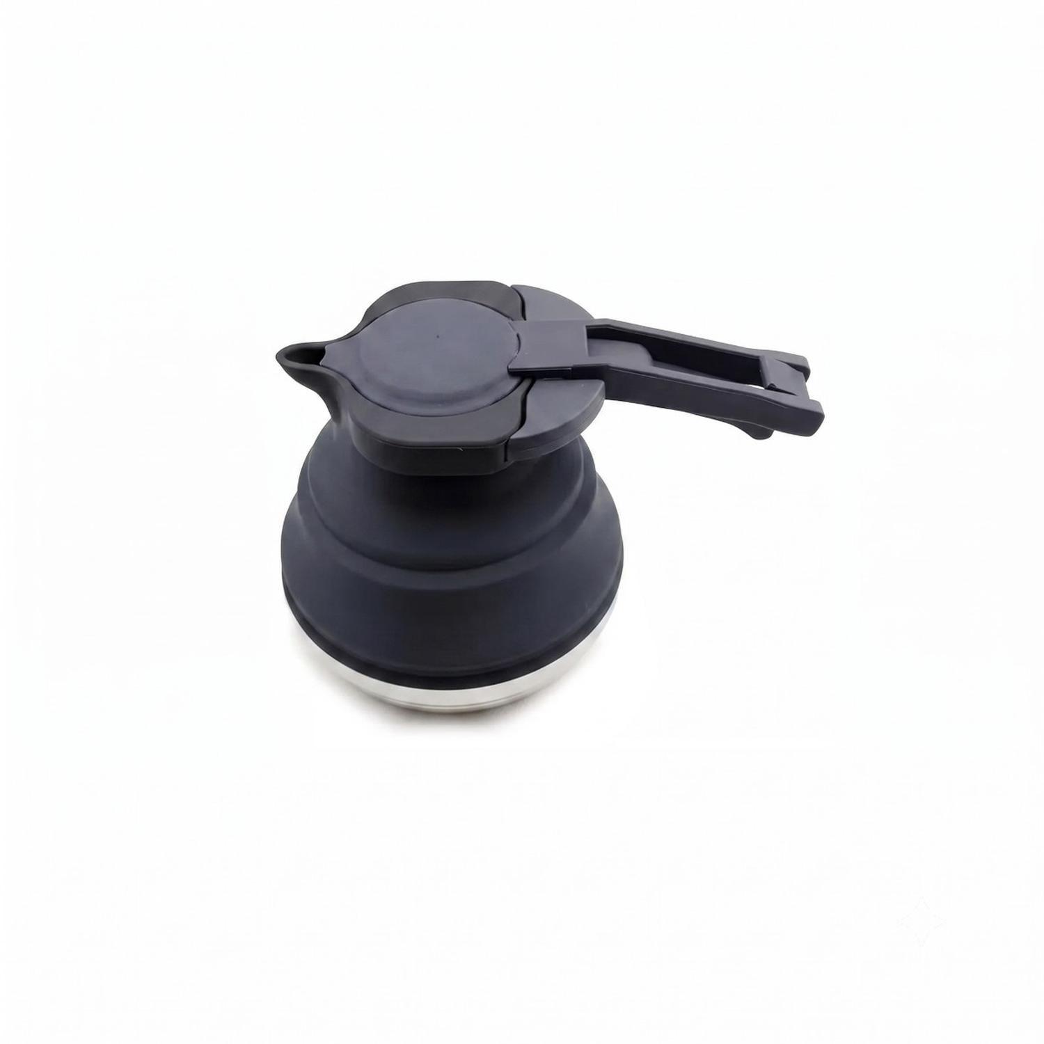 Tetera Plegable Camping Outdoor Uso Diario Negra-5