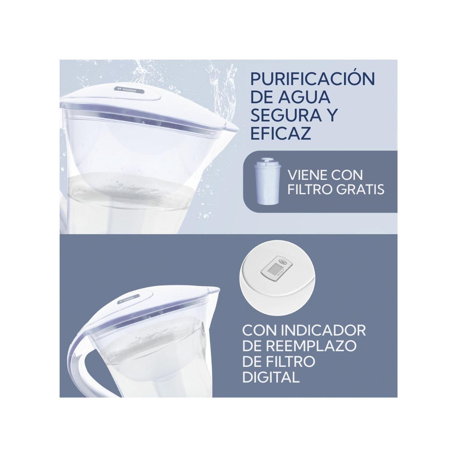 Jarra Purificadora De Agua Bianca Home 3.8 Litros-Blanco-2