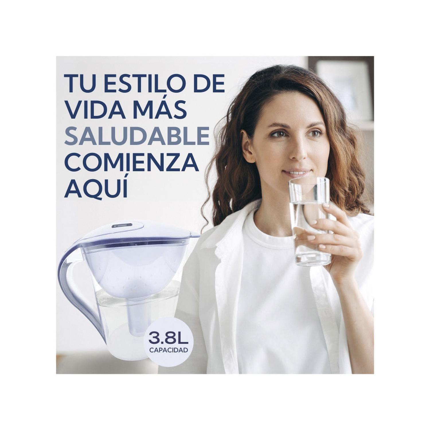 Jarra Purificadora De Agua Bianca Home 3.8 Litros-Blanco-5