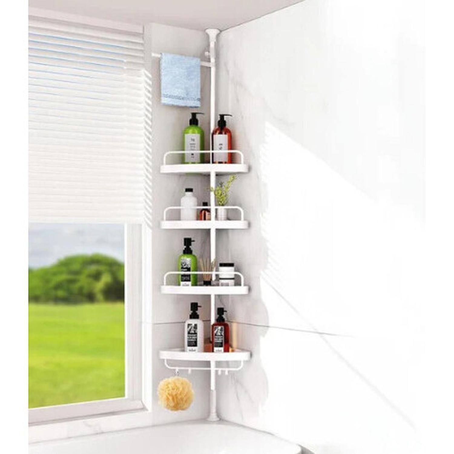 Esquinero Para Baño Blanco-4