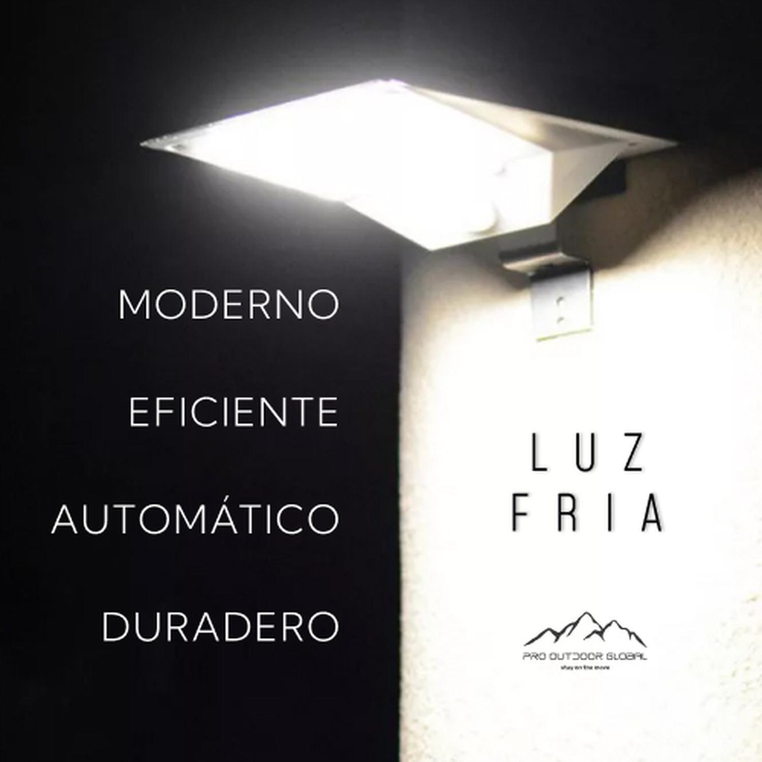 Aplique Solar Contra Agua Ultra Plano Con Sensor De Movimiento-2