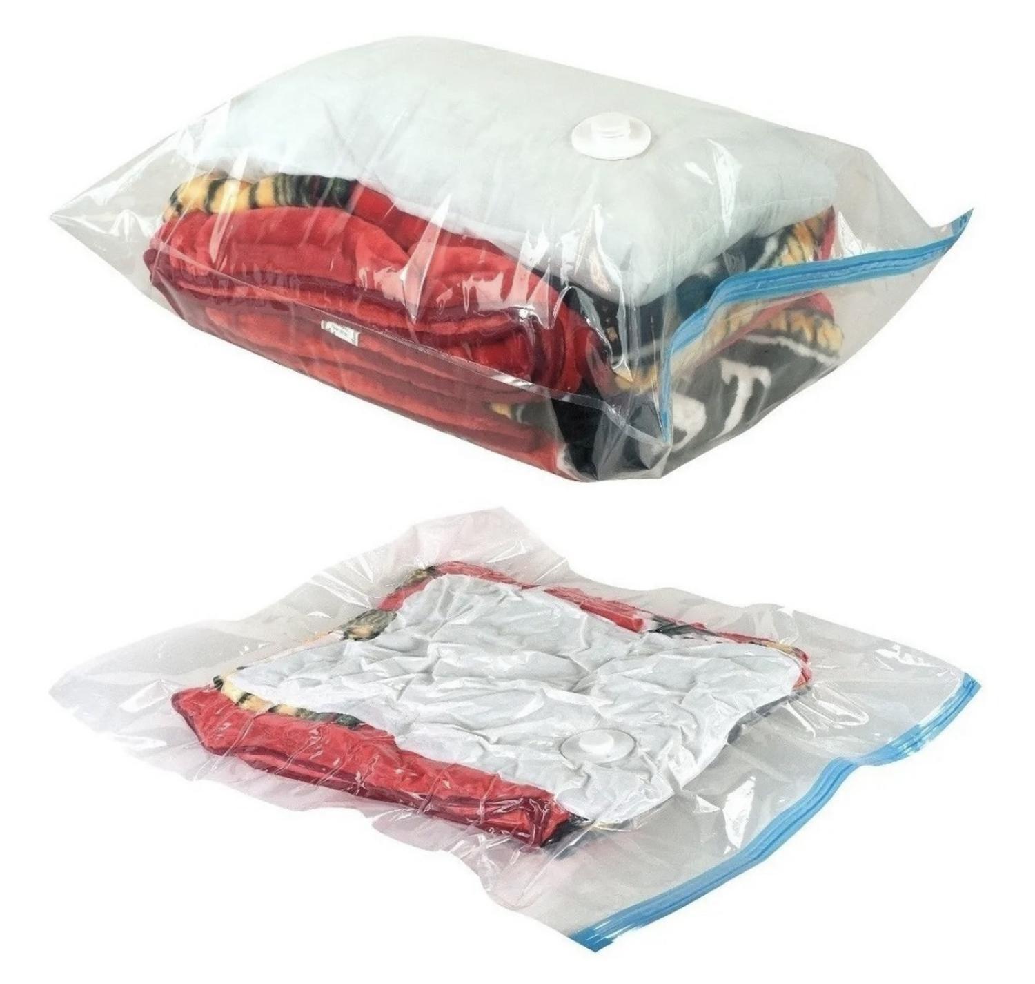 Bolsas Al Vacio Para Ropa Set 12 + Bomba 340 Unidades-7