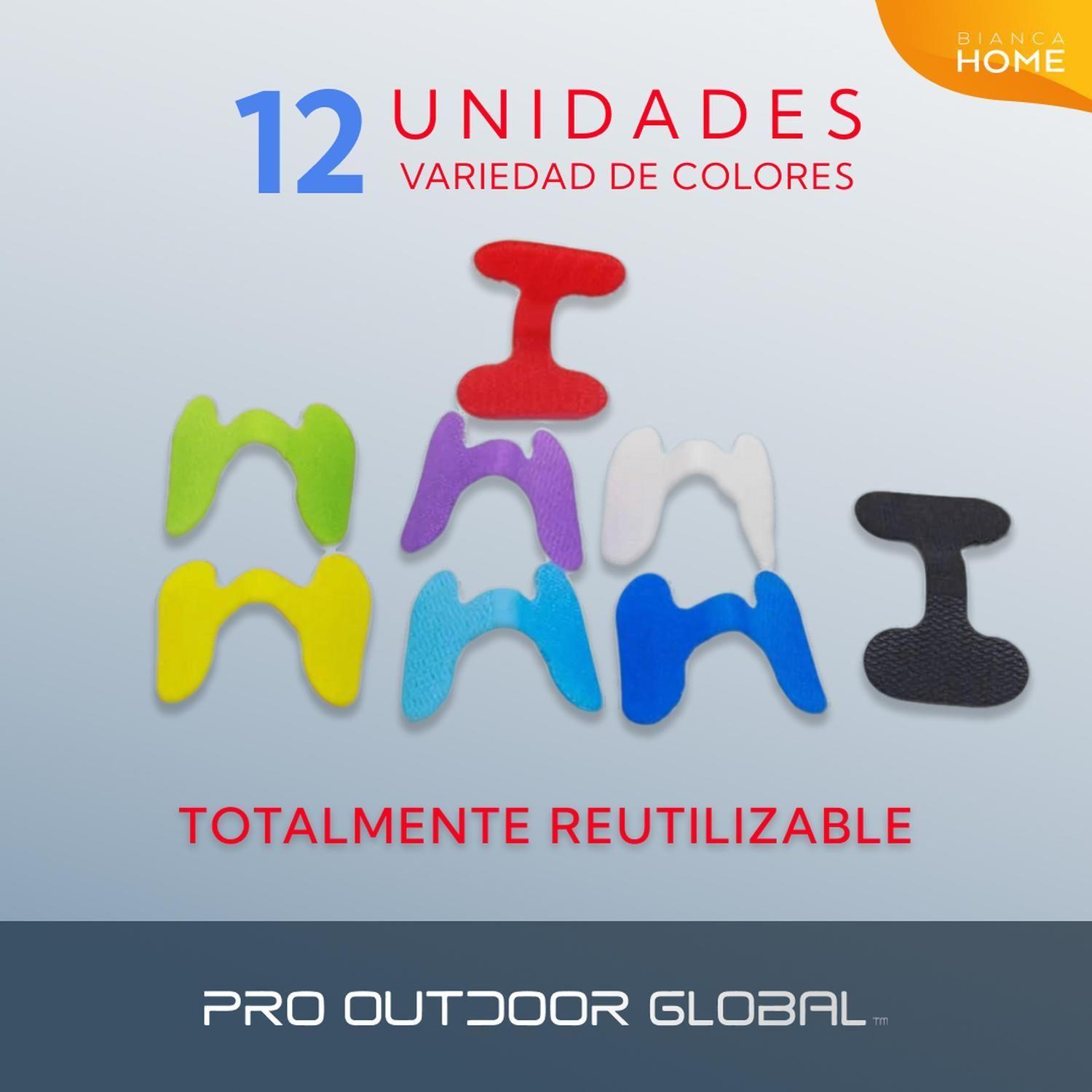 Set 12 Marcadores De Cable 500 Unidades-4