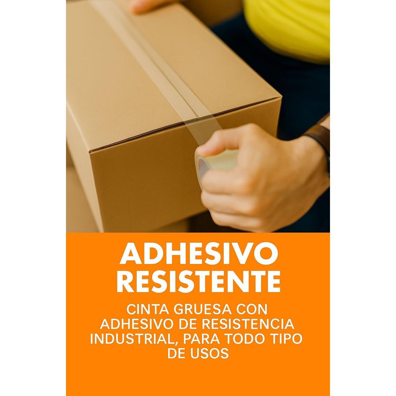 Cinta de Embalaje 48 mm X 100 m – Caja 48 Unidades-2