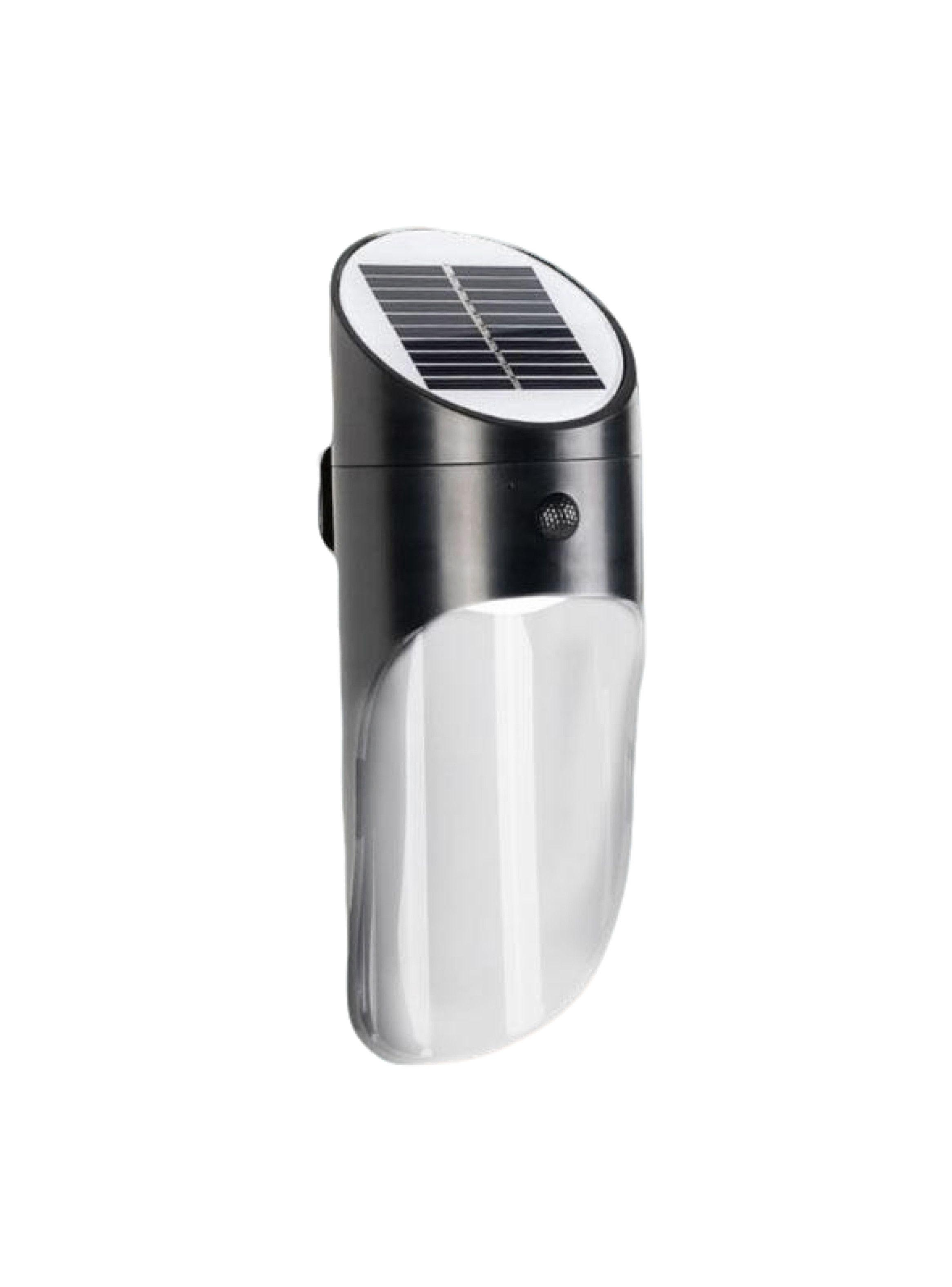 Pack 4 Aplique Led Solar Para Exterior Negro-2