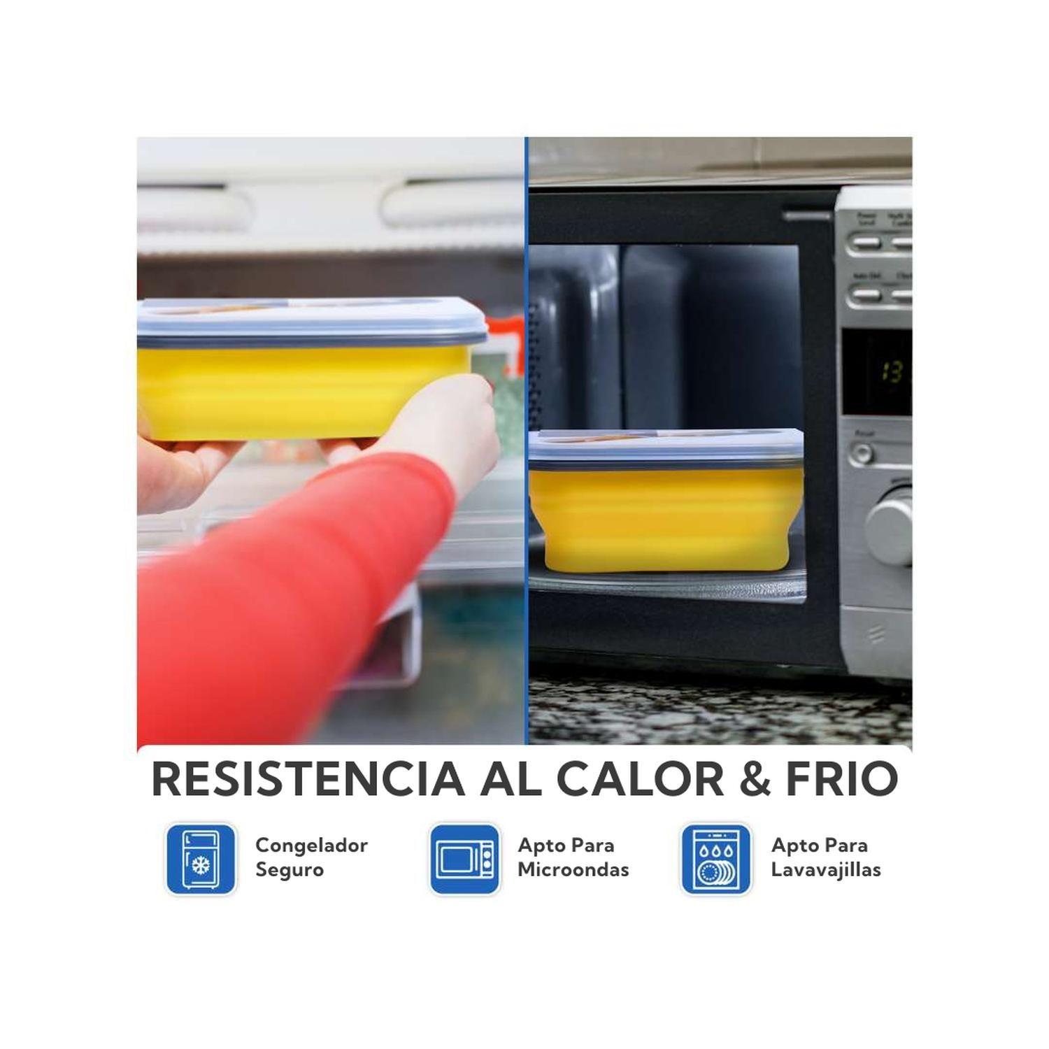 Plato Plegable Con Cubiertos 600ml-2