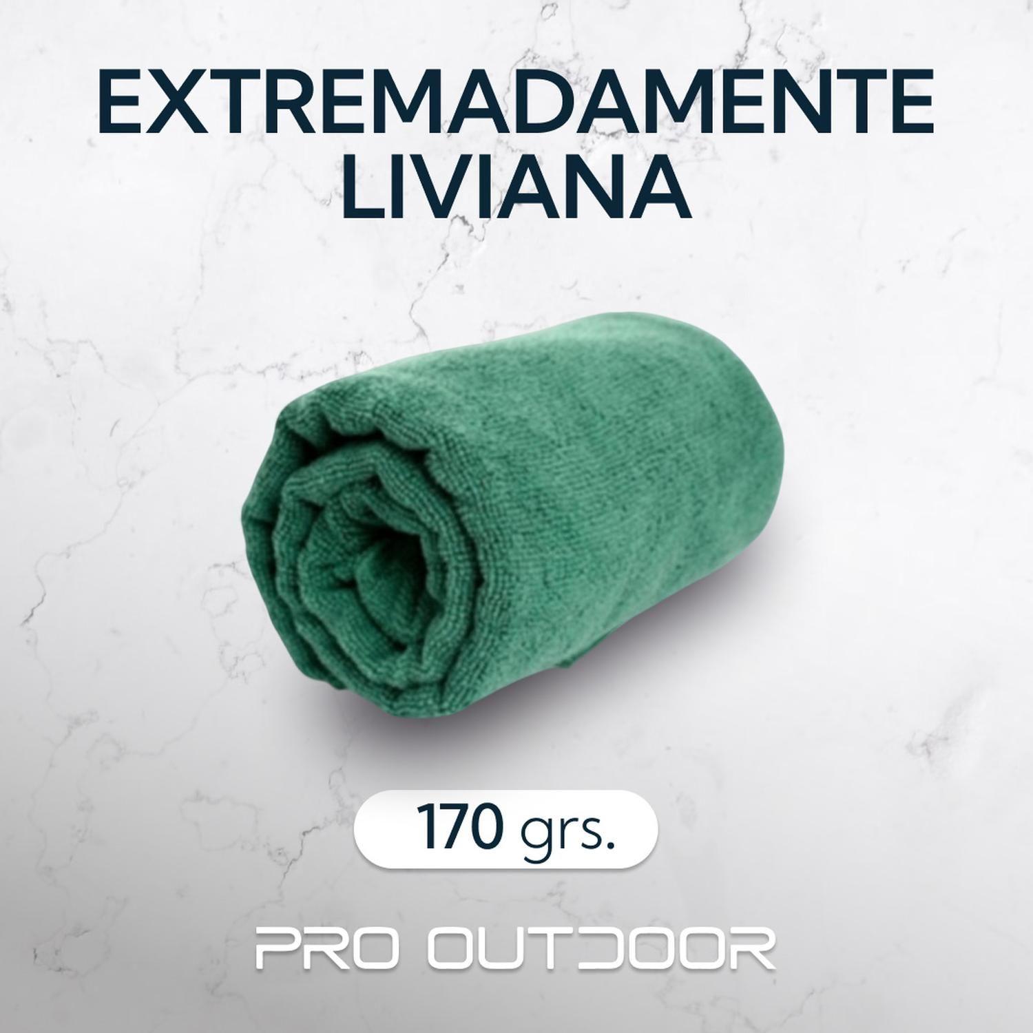 Toalla Microfibra Terry Verde-3