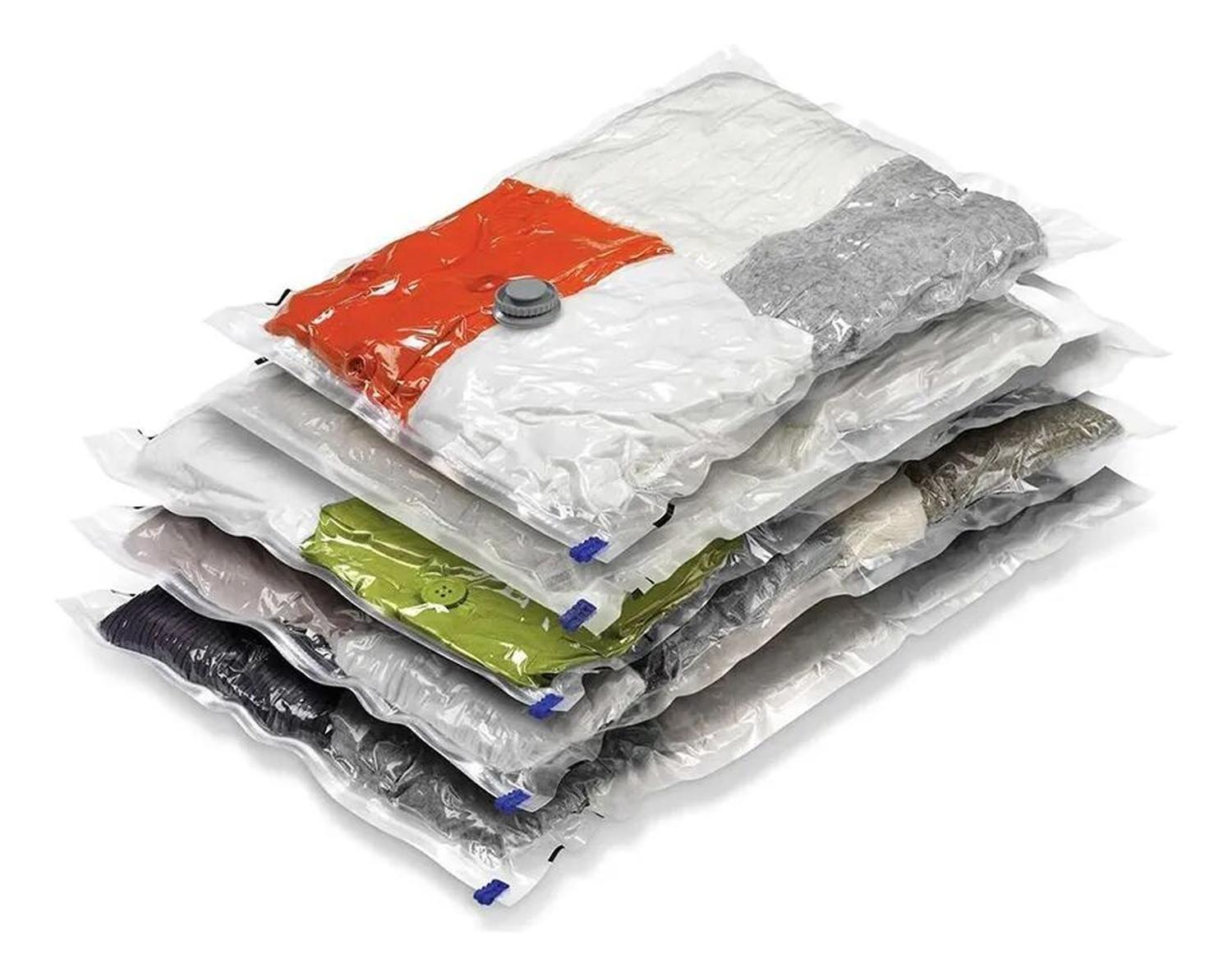 Bolsas Al Vacio Para Ropa Set 12 + Bomba-4