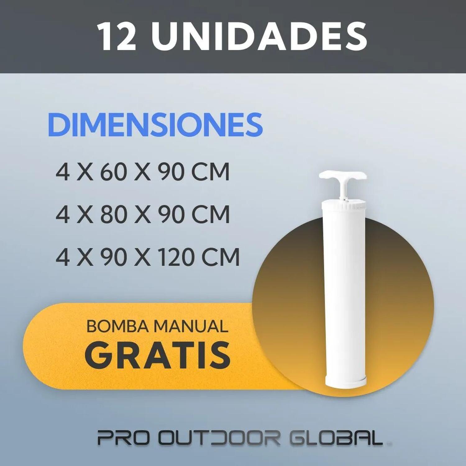 Bolsas Al Vacio Para Ropa Set 12 + Bomba-3