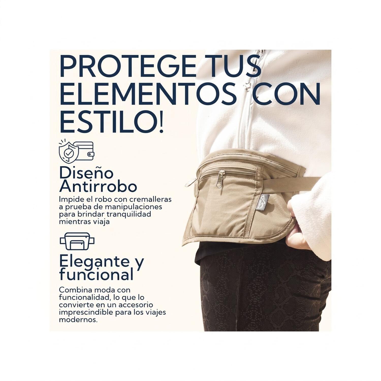 Banano Para Viajes Pro Outdoor Beige-6