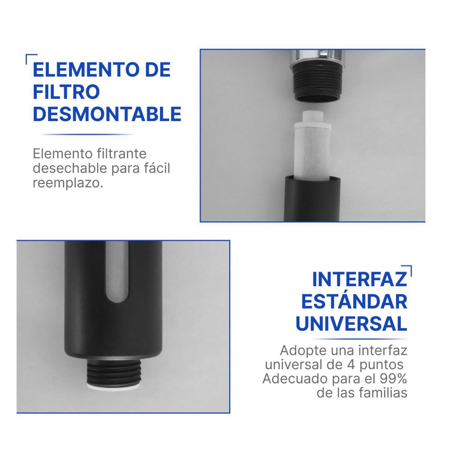 Mango Para Ducha Con filtro Purificador De Agua-3