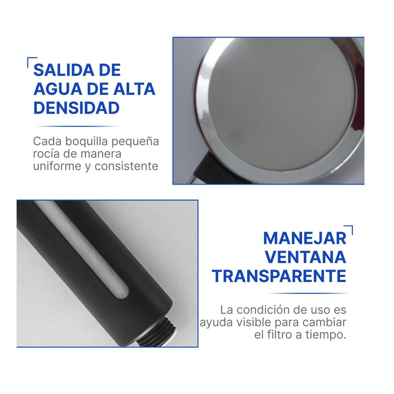Mango Para Ducha Con filtro Purificador De Agua-4