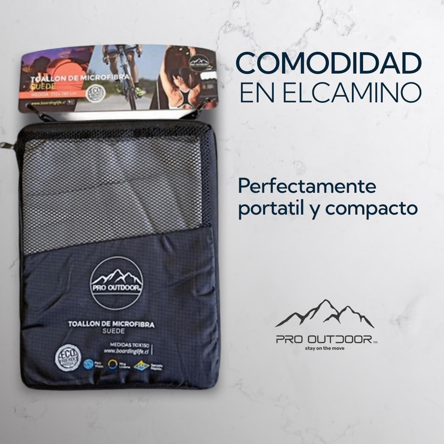 Pack Toallon y Toalla Microfibra Suede Gris-1