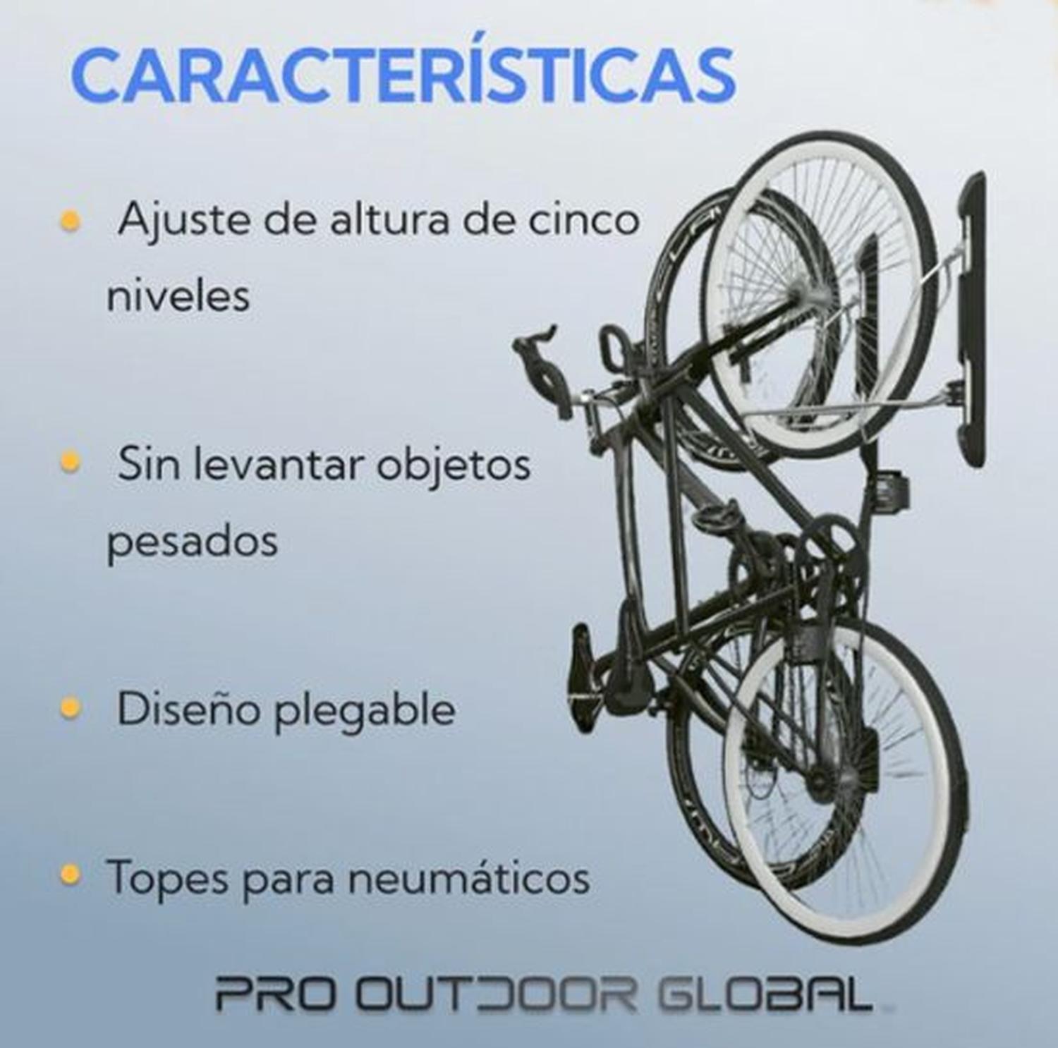 Soporte Porta Bicicleta Para Muro Colgador de Bicicleta-5