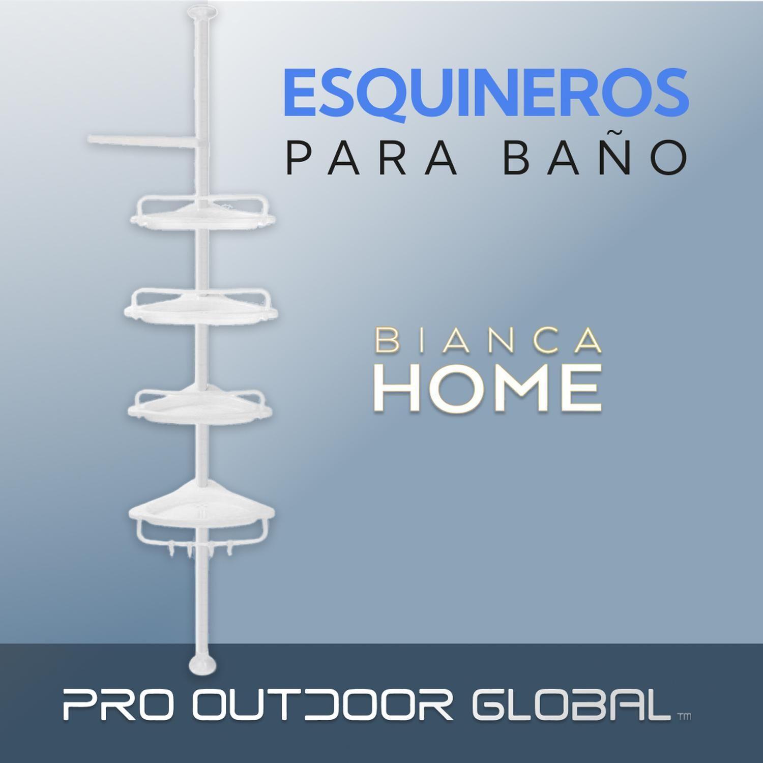 Esquinero Para Baño Cromado-4