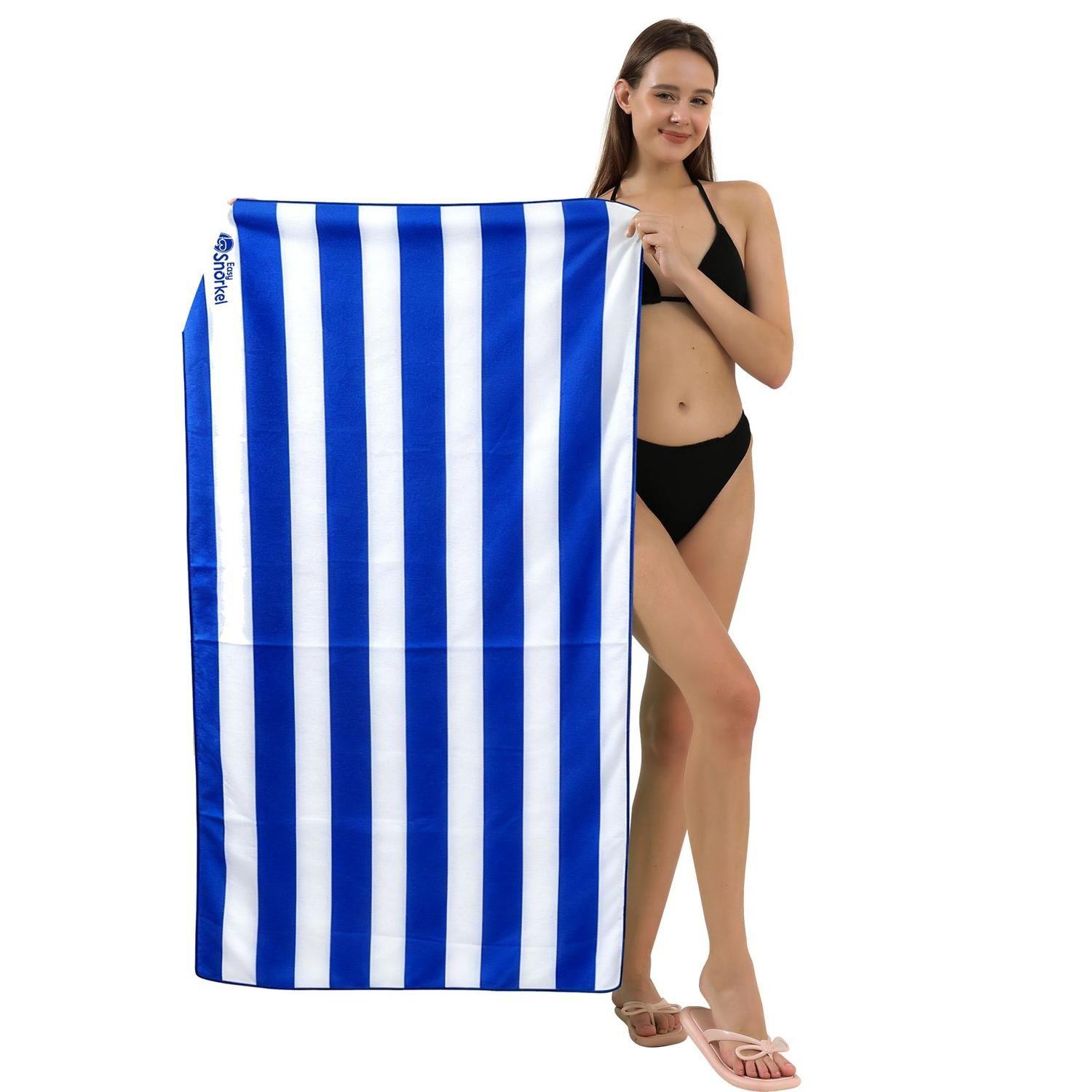 Toalla XL De Microfibra 90x200 cm Secado Rápido Playa Viaje-7