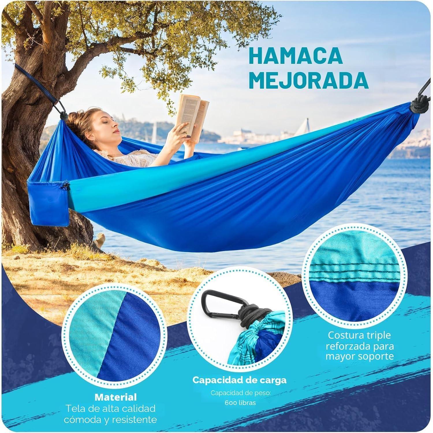 Hamaca Compacta Azul-1