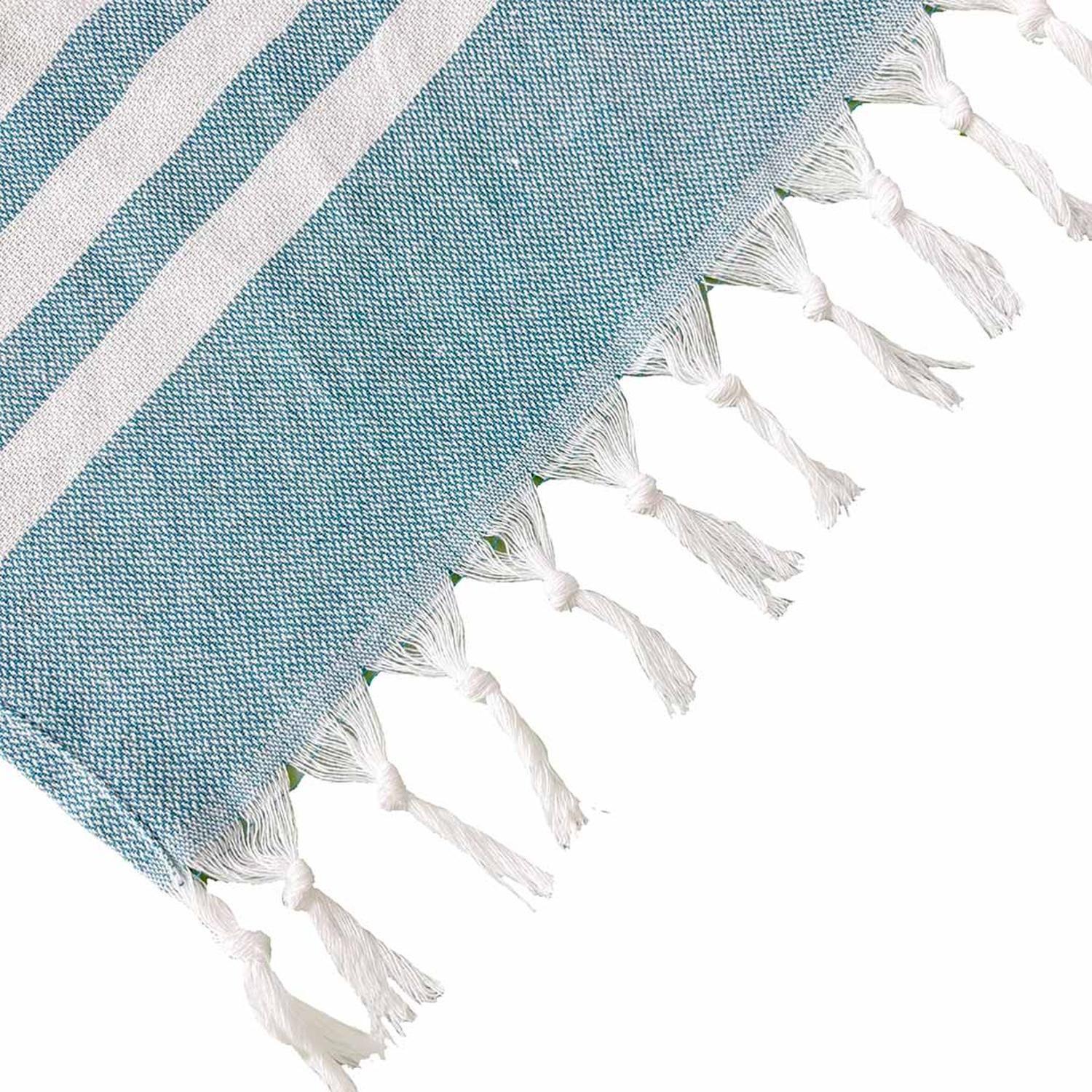Toalla Turca Fatma Blue Yellow-3