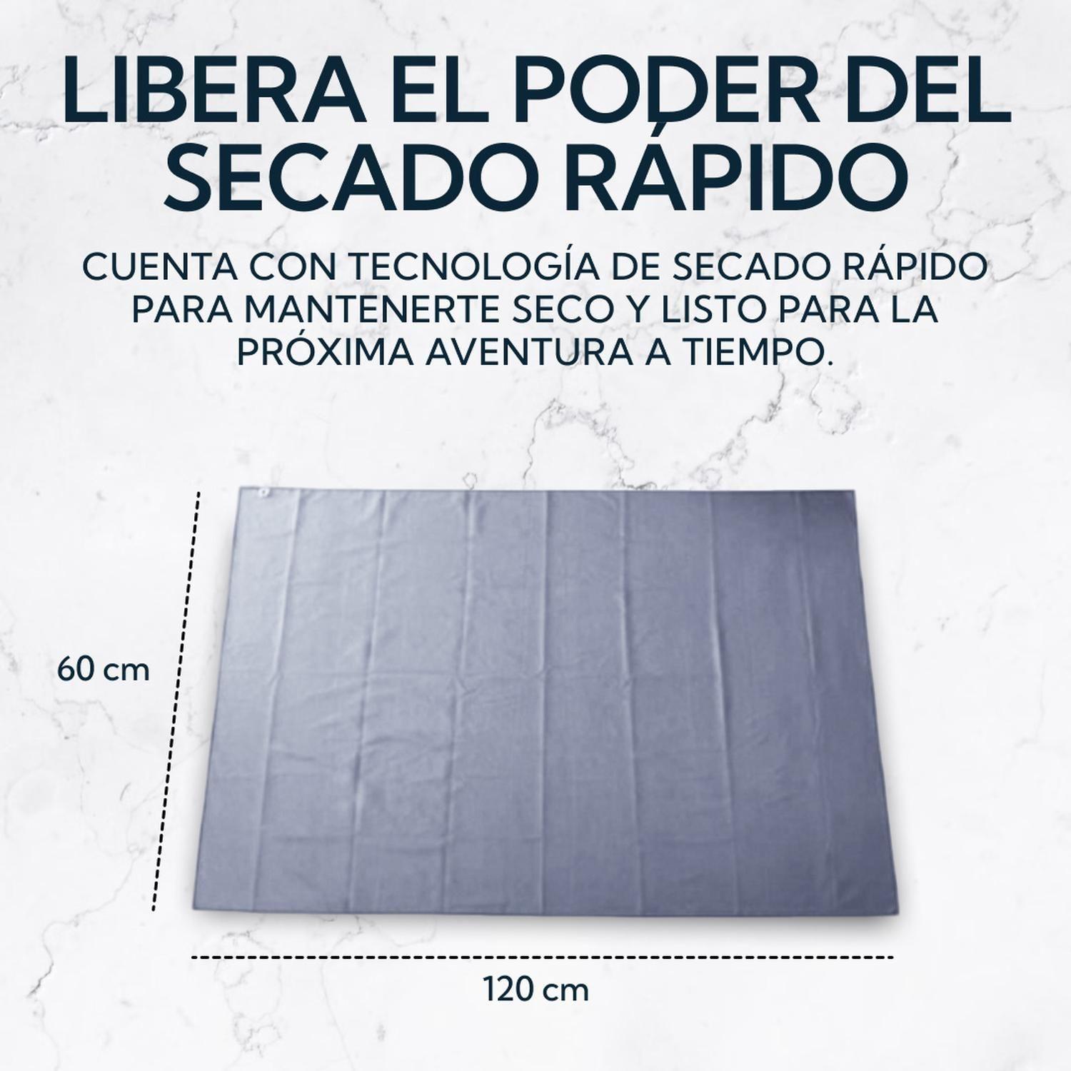 Pack 2 Toallas Microfibra Terry Gris-4