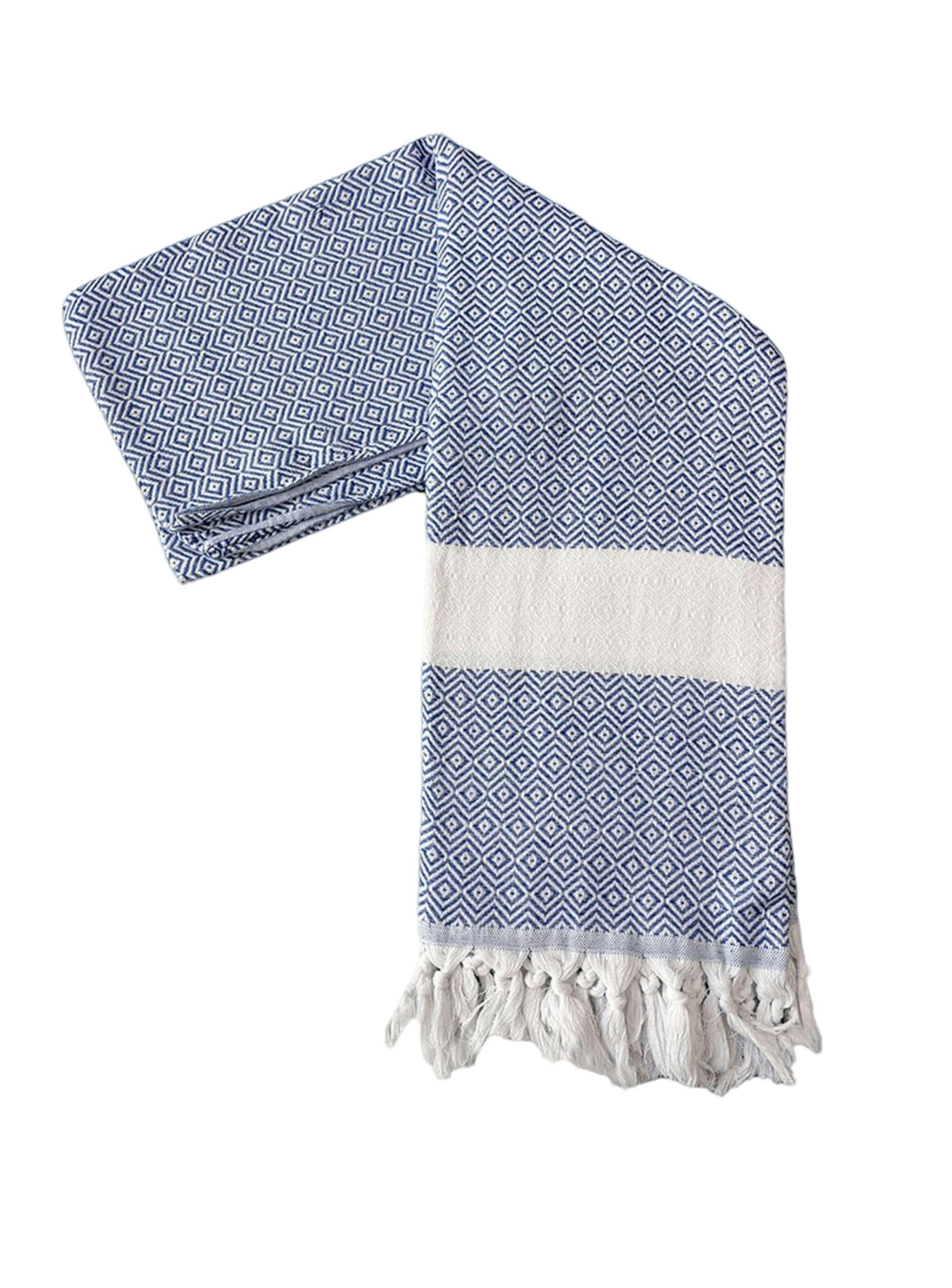 Toalla Turca Adem Diamond Blue-0