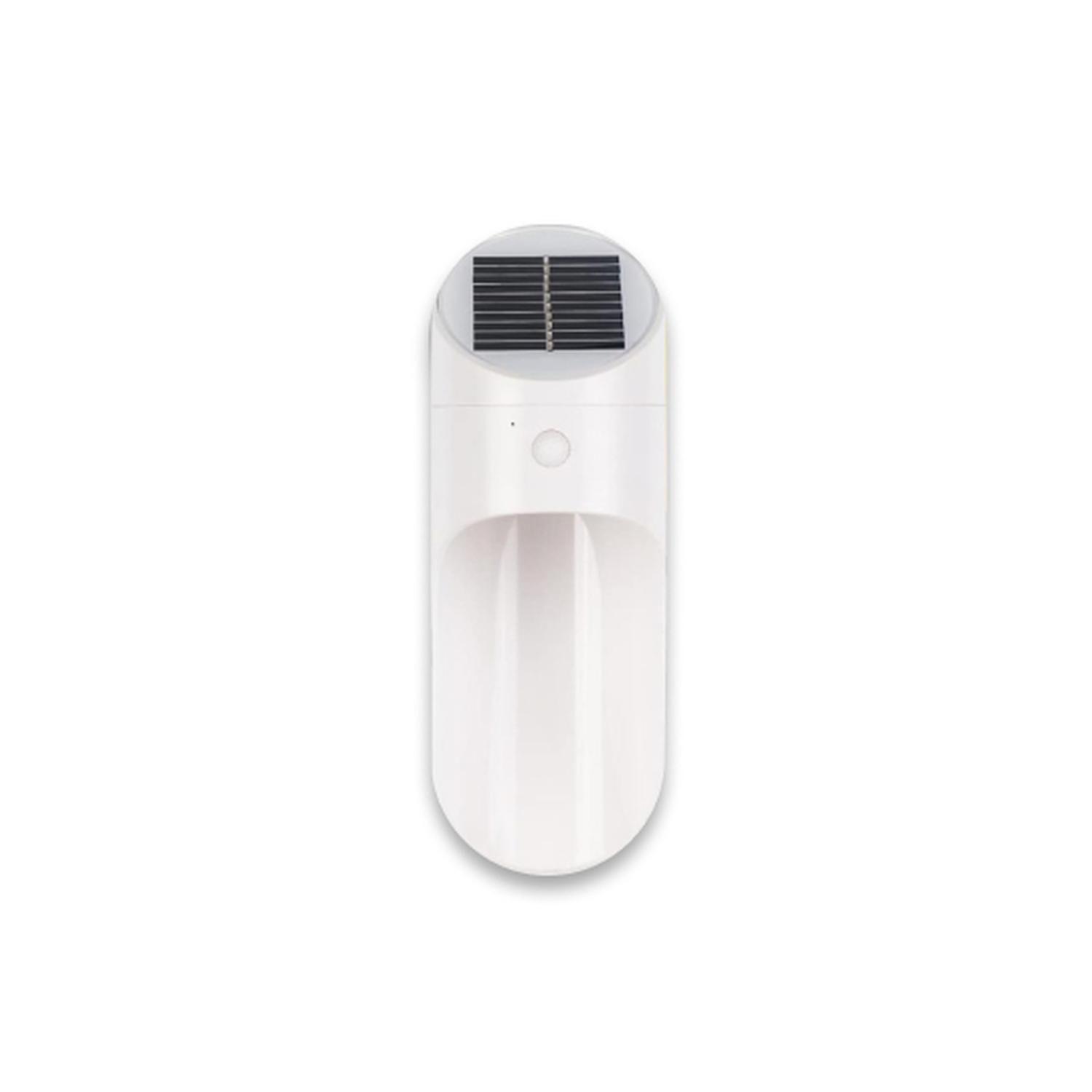 Aplique Led Solar Para Exterior Blanco-1